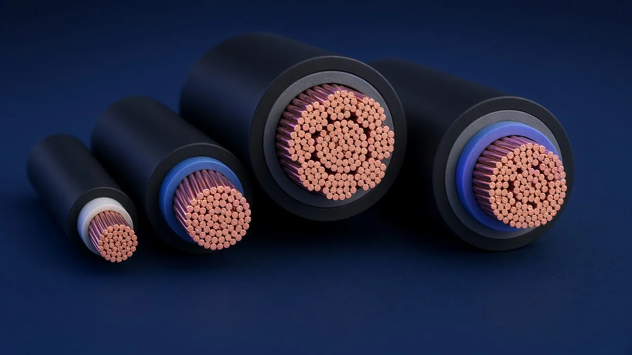Kablo kesiti ve bakır damarlar